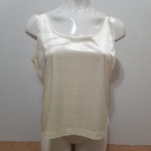 Zanz top Medium NWT sleeveless velvet velour like tank VINTAGE Y2K stretch